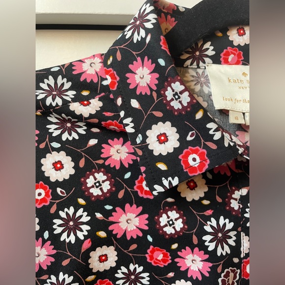 Kate Spade Mini Casa Flora Shirt Dress 6 - Picture 4 of 13